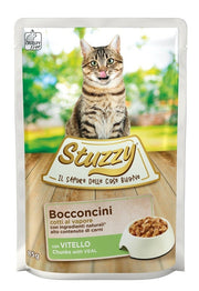 Stuzzy Bocaditos con ternera para gatos adultos, sobre de 85 g