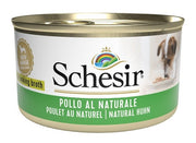 Schesir Pollo Al Naturale Cibo Umido Cani Adulti Lattina 85g
