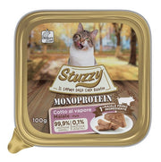 Stuzzy Monoprotein Cerdo Comida húmeda para gatos adultos Envase de 100 g