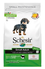 Schesir Maintenance Croquetas con cordero para perros adultos de raza pequeña, bolsa de 800 g