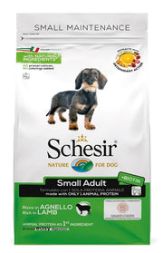 Schesir Maintenance Croquetas con cordero para perros adultos de raza pequeña, saco de 2 kg