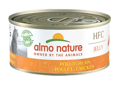 Almo Nature HFC Jelly Cibo Umido Pollo Per Gatti Adulti Scatoletta 150g