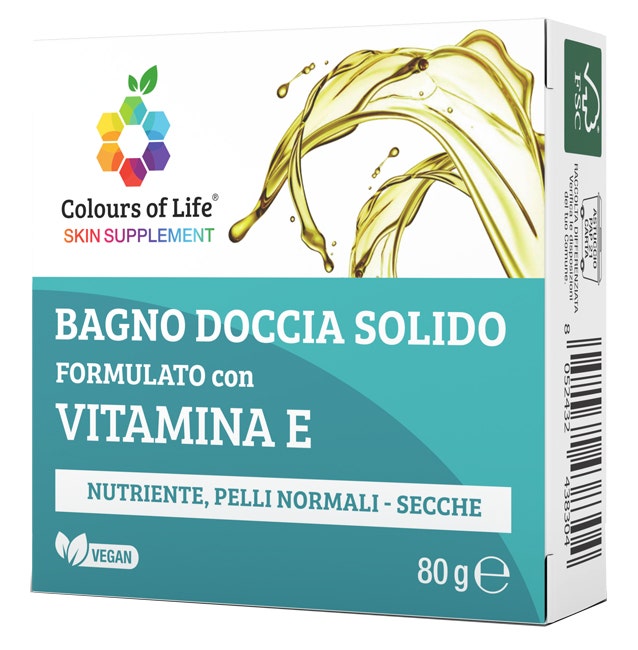 Optima Colors Of Life Vitamina E Baño Ducha Sólido 80g-1