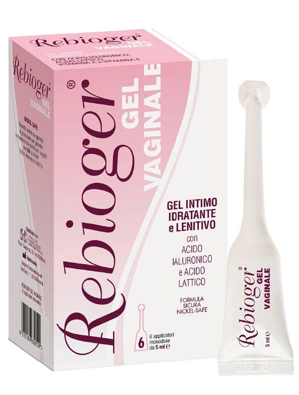 Rebioger Gel Vaginal 6 Aplicadores Monodosis de 5ml-1