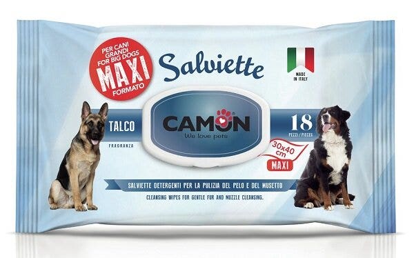 Camon 18 Toallitas Maxi Talco para Perros Grandes-2