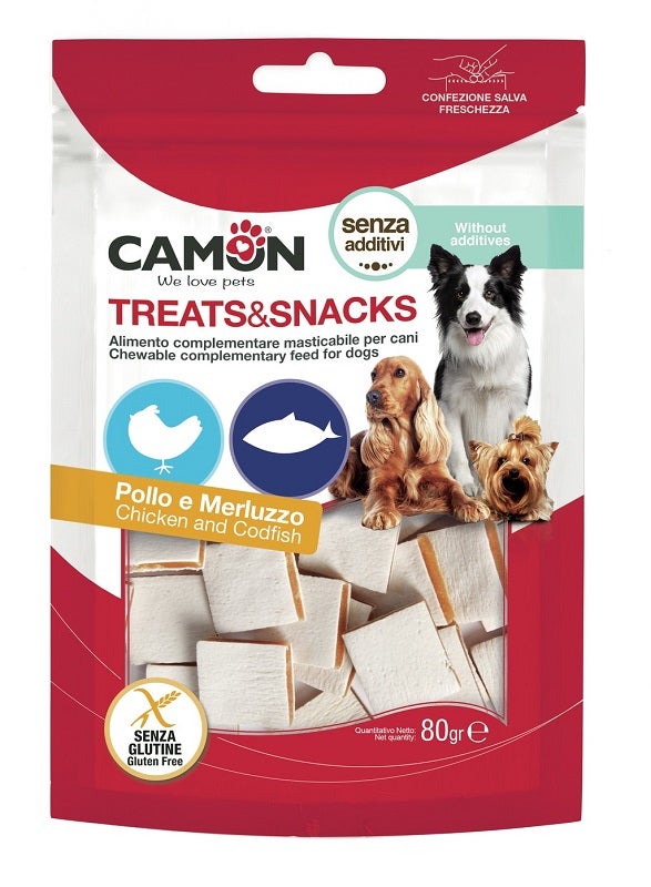 Camon Sandwich de Pollo y Bacalao para Perros 80g-1