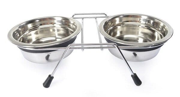 Camon Set Completo Soporte + 2 Cuencos 1,6 Litros-2