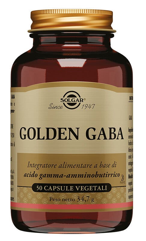 Solgar Golden Gaba 50 Cápsulas Vegetales-2