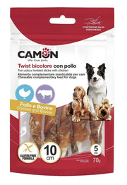 TWIST BICOLOR CON POLLO 10CM 5P-1