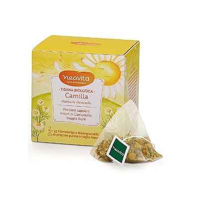 Neavita Filtroscrigno Infusión de manzanilla 15 bolsitas