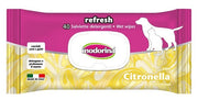 Inodorina Refresh Toallitas Limpiadoras de Citronela para Ojos y Oídos de Perros/Gatos 40 Toallitas-1