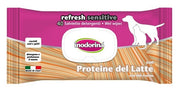 Inodorina Refresh Toallitas Limpiadoras Sensibles con Proteínas de Leche para Perros/Gatos 40 Toallitas-1