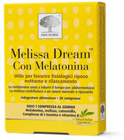 New Nordic Melissa Dream Con Melatonina 30 Compresse