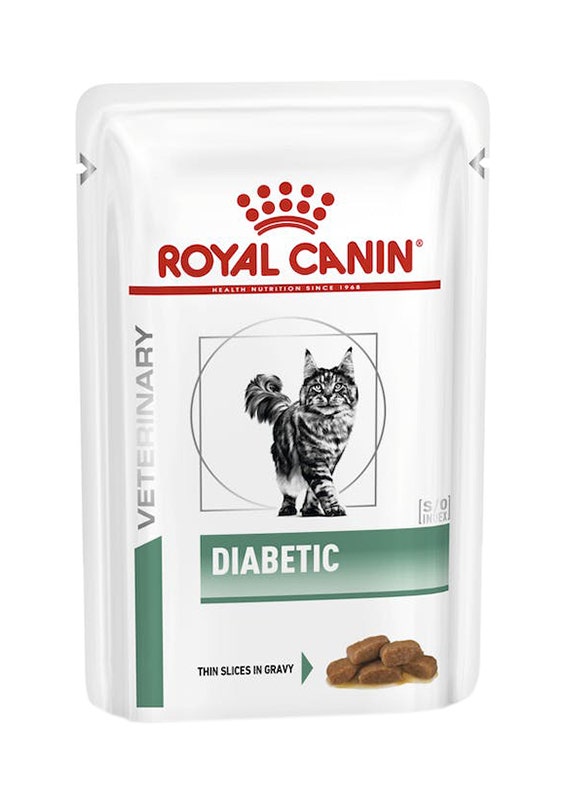 Royal Canin Diabetic Tiras en salsa para gatos 12x85 g