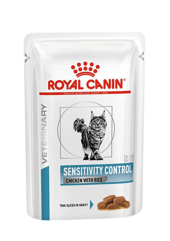 Royal Canin Sensitivity Control Pollo Con Arroz Comida Húmeda Para Gatos 12x85g-1