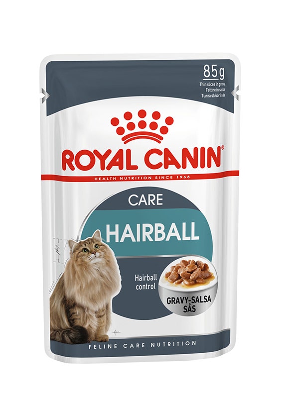 Royal Canin Hairball Care Rebanadas En Salsa Para Gatos 85g-1