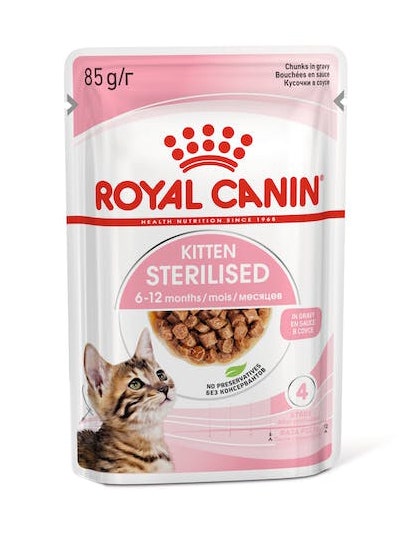 Royal Canin Golosinas Esterilizadas para Gatitos 85g-1