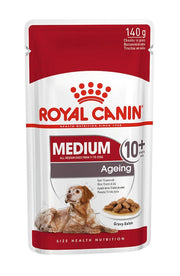 Royal Canin Medium Aging 10+ Trozos en Salsa para Perros 140g-1