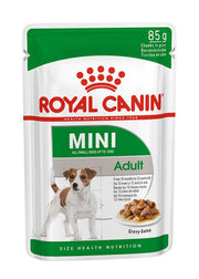 Royal Canin Mini Adult Golosinas En Salsa Para Perros 85g-1