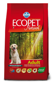 Ecopet Natural Adult Pienso Seco Mediano para Perros Adultos Bolsa 12 Kg-1