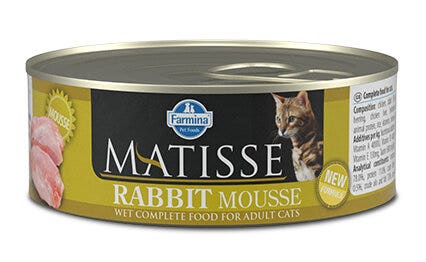 Matisse Cat Rabbit Mousse Per Gatti Adulti 300g
