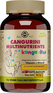 Solgar Cangurini Multinutrientes Frutas Tropicales 60 Comprimidos-1