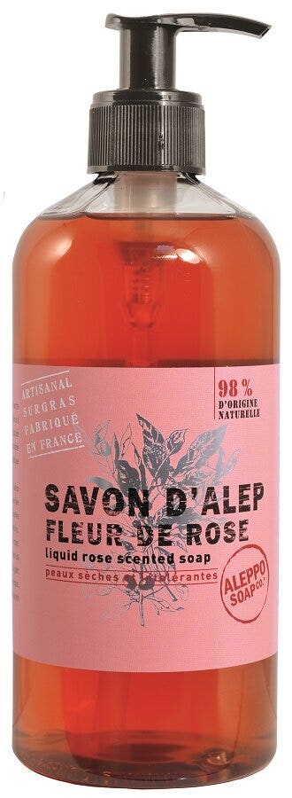 JABON ROSA LIQ DE ALEPO 500ML-2