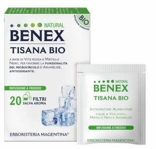 BENEX INFUSIÓN ECOLÓGICA FRÍA 20 BOLSITAS