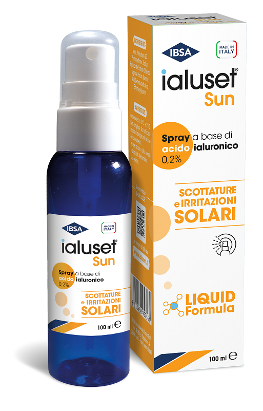 Ialuset Spray Solar para Quemaduras Solares 100 ml
