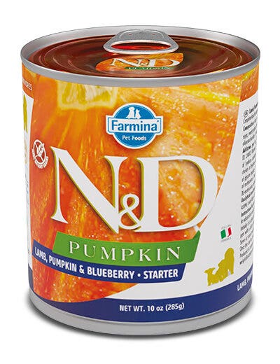 Farmina Natural & Delicious Entrante de Calabaza con Cordero, Calabaza y Arándanos para Perros Cachorros 285g-2