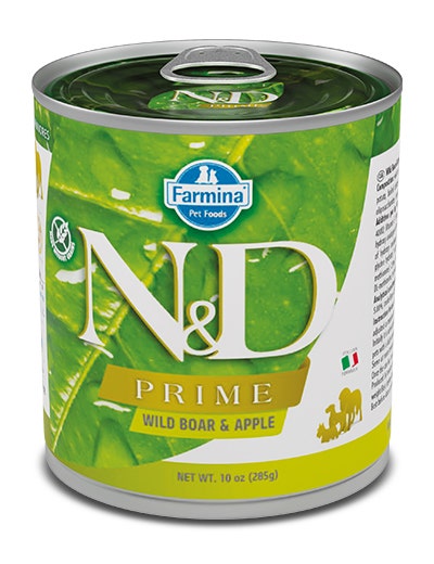 Farmina Natural & Delicious Prime Con Jabalí Y Manzana Para Perros Adultos 285g-1