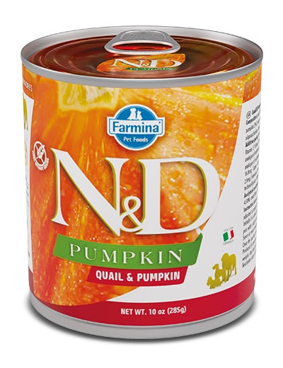 Farmina Natural & Delicious Calabaza Con Codorniz Y Calabaza Para Perros Adultos 285g-1