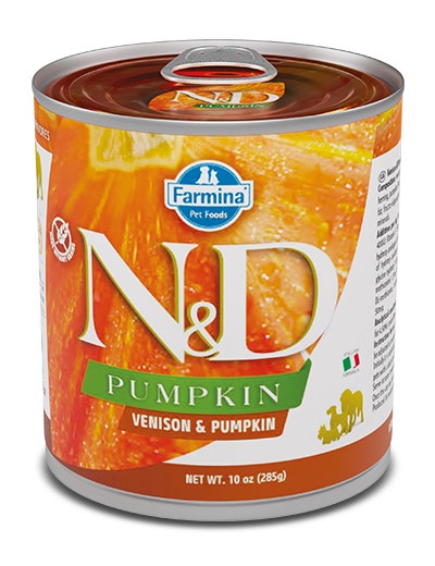 Farmina Natural & Delicious Calabaza Con Venado Y Calabaza Para Perros Adultos 285g-1