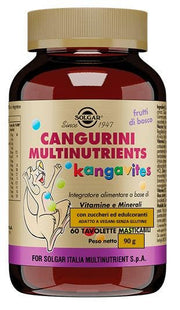 Solgar Cangurini Multinutrientes Bayas 60 Comprimidos Masticables-1