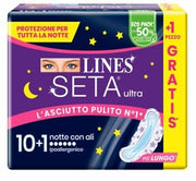 Lines Seta Ultra Compresas nocturnas 11 unidades