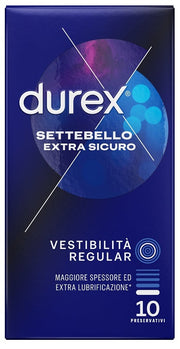 Durex Settebello Extra Seguro Regular 10 preservativos
