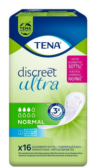 TENA Discreet Ultra Normal Compresas para la incontinencia 16 unidades