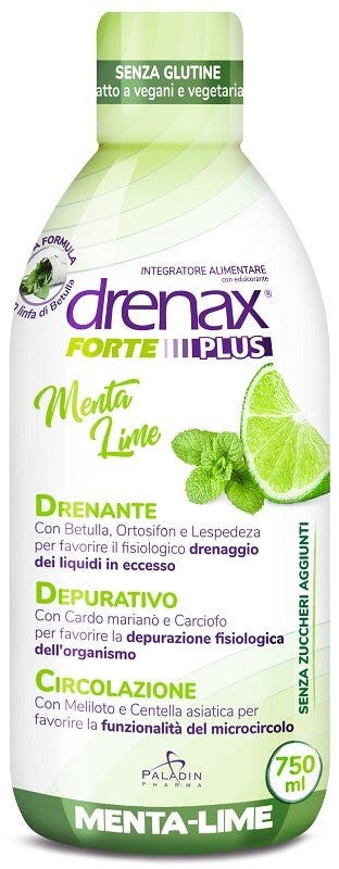 Drenax Forte Plus Menta/Lima 750 ml