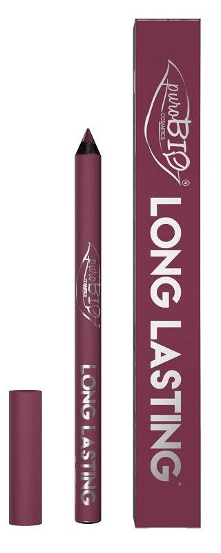 Purobio Cosmetics Lápiz Labial de Larga Duración 0,10 Vino 1,1g-1