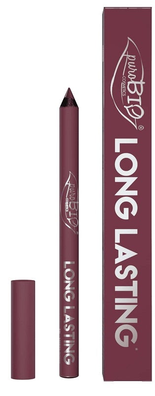 Purobio Cosmetics Lápiz Labial de Larga Duración 0.11 Malva Oscuro 1.1g-1