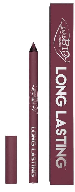 Purobio Cosmetics Lápiz Labial de Larga Duración 0.11 Malva Oscuro 1.1g-1