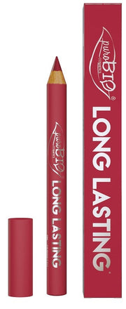 Purobio Cosmetics Lápiz Labial de Larga Duración 0.14 Rojo-Fresa 3g-1