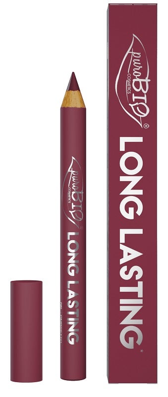 Purobio Cosmetics Lápiz Labial de Larga Duración 0.16 Burdeos 3g-1