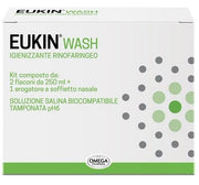 Eukin Wash Kit Higienizante Rinofaríngeo 2x250 ml