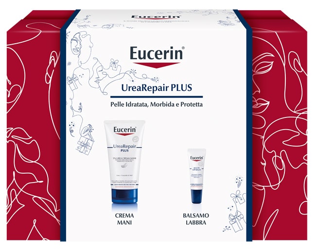Eucerin Set UreaRepair Plus Crema de manos 75 ml + Bálsamo labial 10 ml