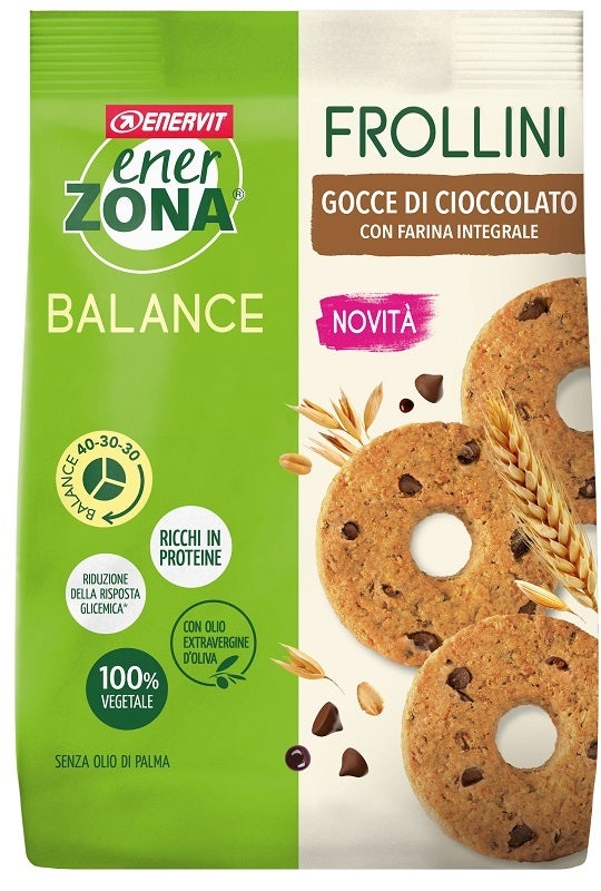 Enerzona Galletas integrales con trocitos de chocolate 250 g