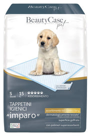 BeautyCase Tappetini Assorbenti Per Cani Taglia S 15 Pezzi 60x40cm