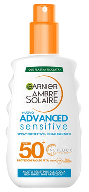 Garnier Ambre Solaire Advance Sensitive Spray Protettivo Adulti 200ml SPF50+