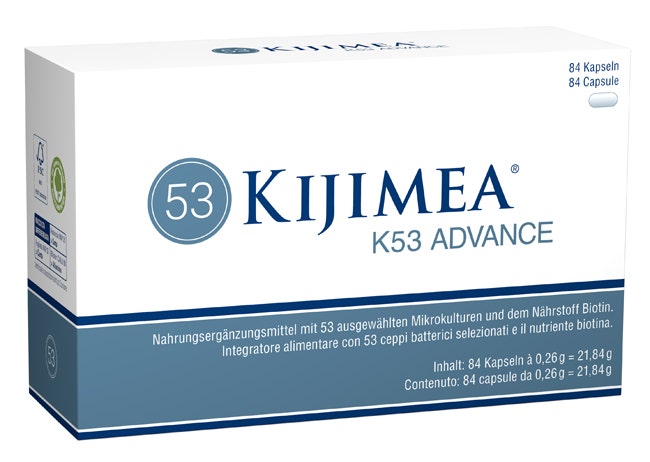 Kijimea K53 Advance 84 cápsulas: probióticos para un intestino sano