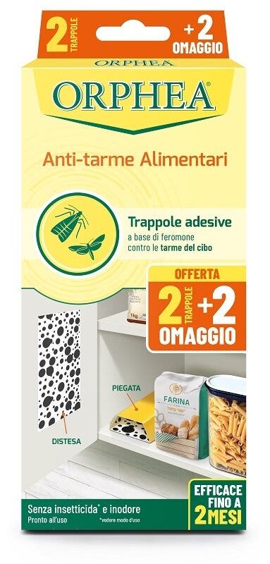 Orphea Tabla Alimenticia Antipolillas 2 + 2 Piezas Gratis-1